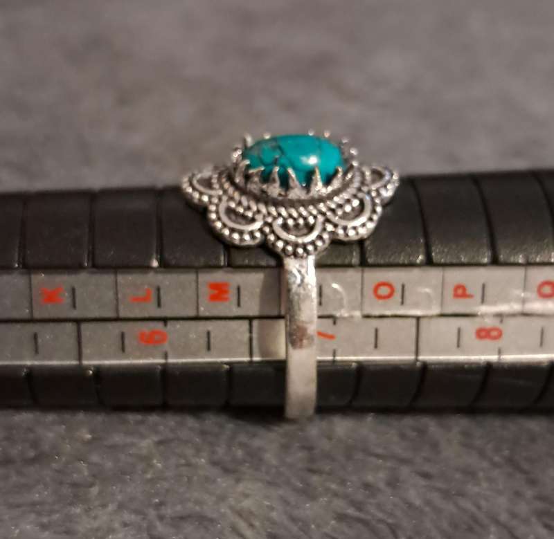 Silver Plated Vintage Style Ring