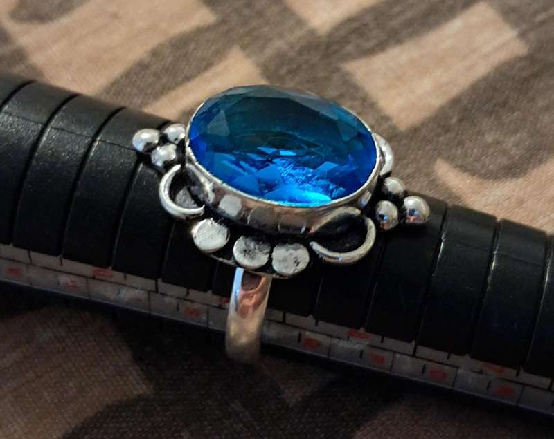 Silver Plated Ring Size 9
