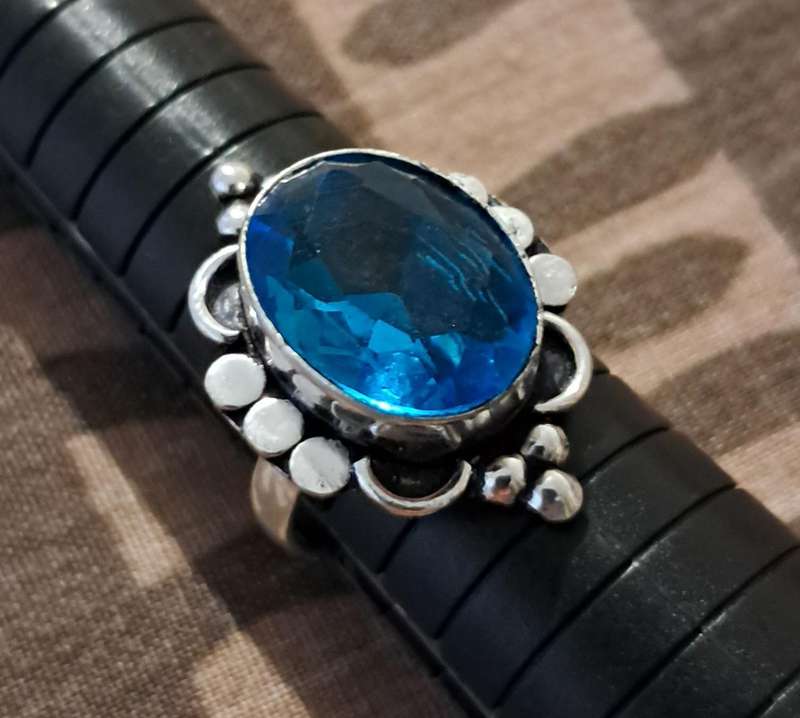 Silver Plated Ring Size 9