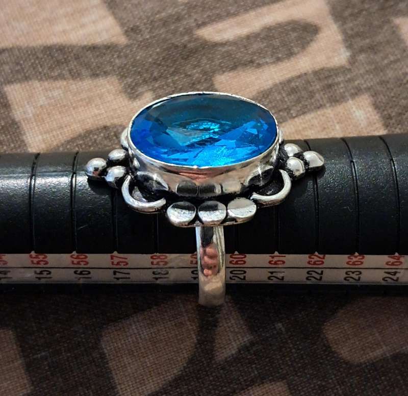 Silver Plated Ring Size 9