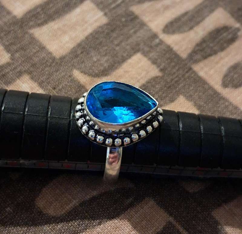 Silver Plated Ring Size 6