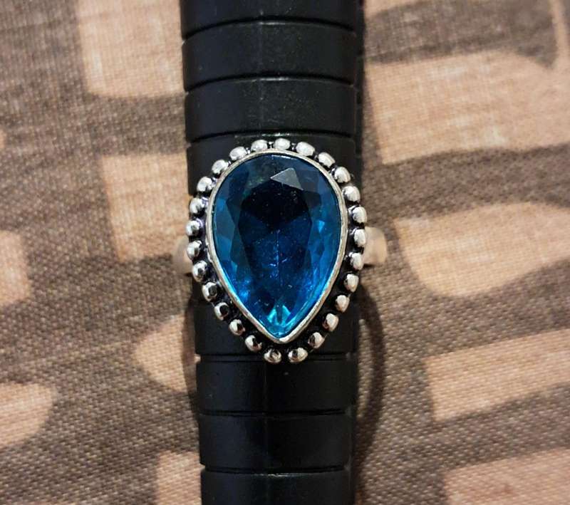 Silver Plated Ring Size 6