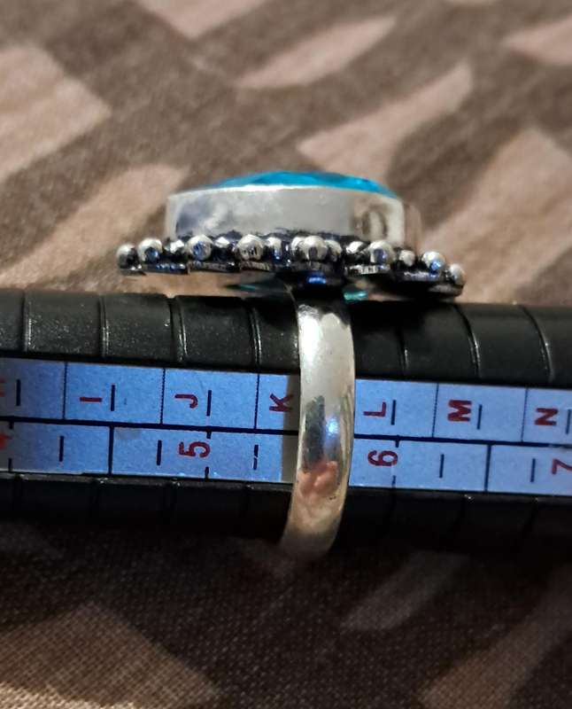 Silver Plated Ring Size 6