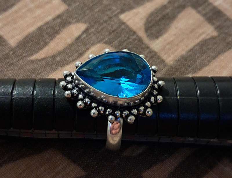 Silver Plated Ring Size 6