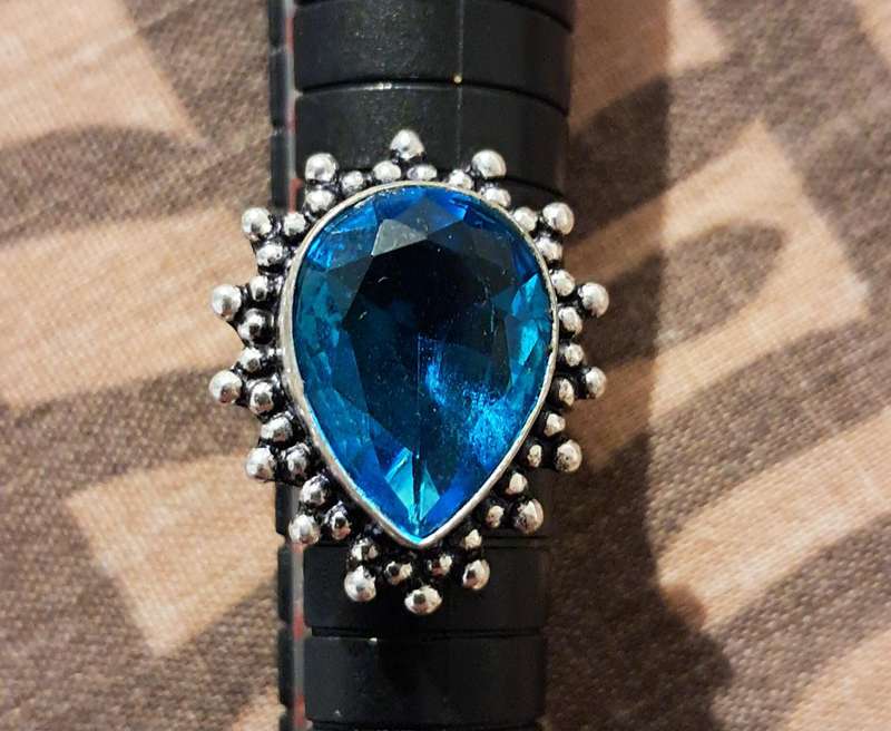 Silver Plated Ring Size 6