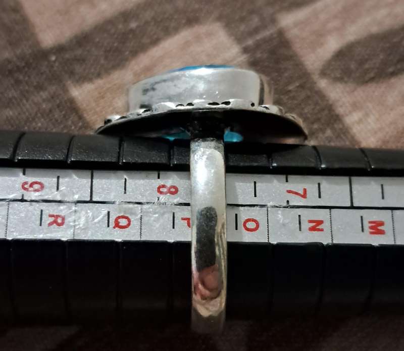 Silver Plated Ring Size 8