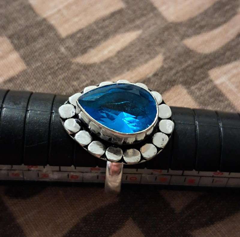 Silver Plated Ring Size 8