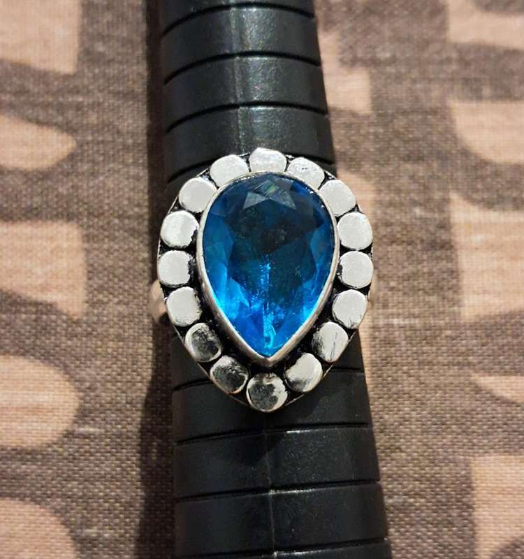Silver Plated Ring Size 8