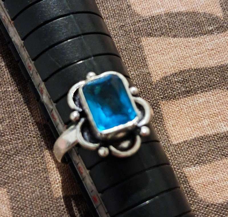 Silver Plated Ring Size 8