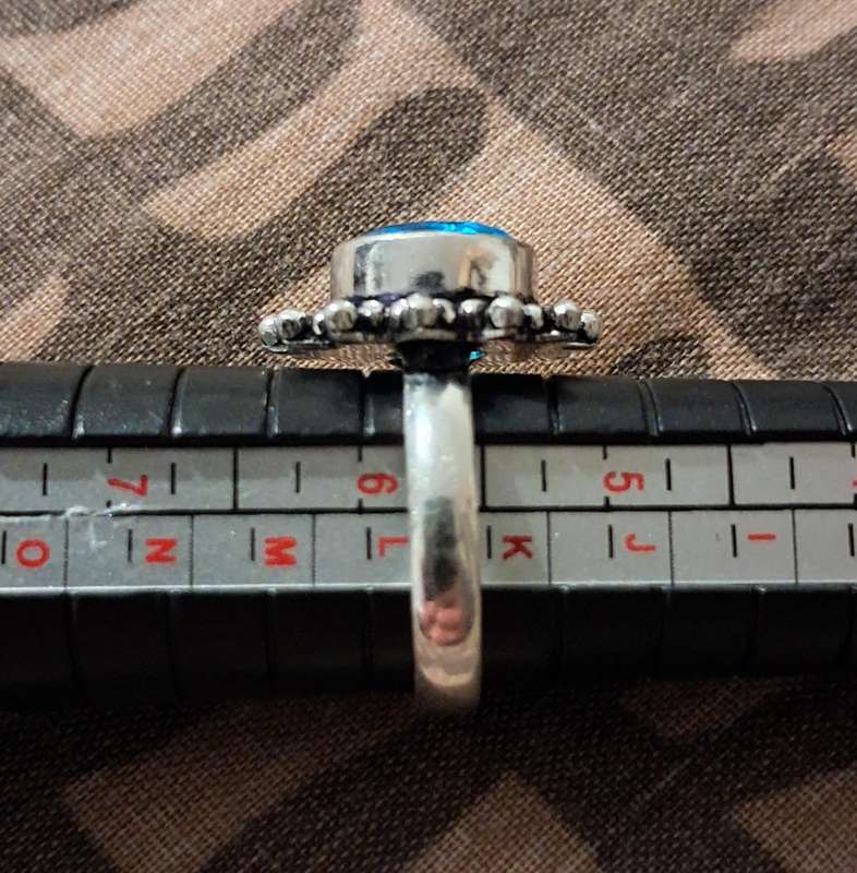 Silver Plated Ring Size 6