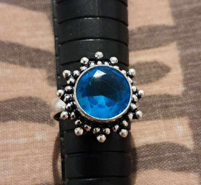 Silver Plated Ring Size 6