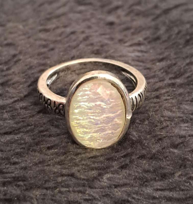 Platinum Plated Size 7 Ring