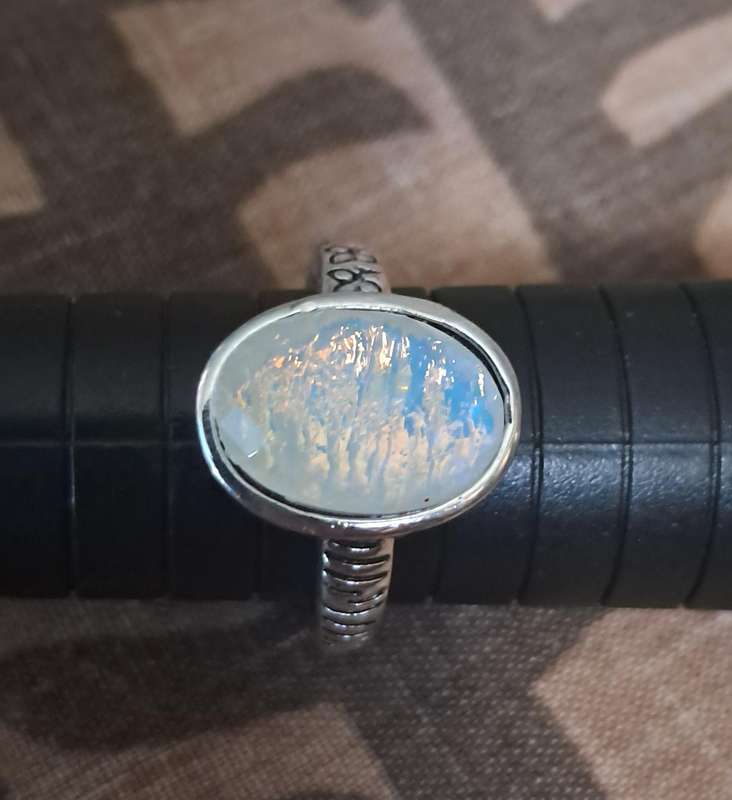 Platinum Plated Size 7 Ring