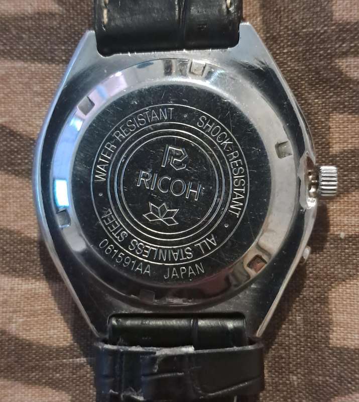 Vintage Ricoh Automatic Day/Date Mechanical Watch