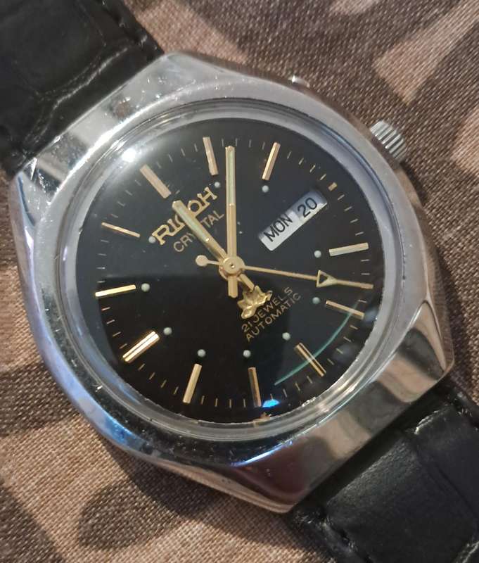 Vintage Ricoh Automatic Day/Date Mechanical Watch