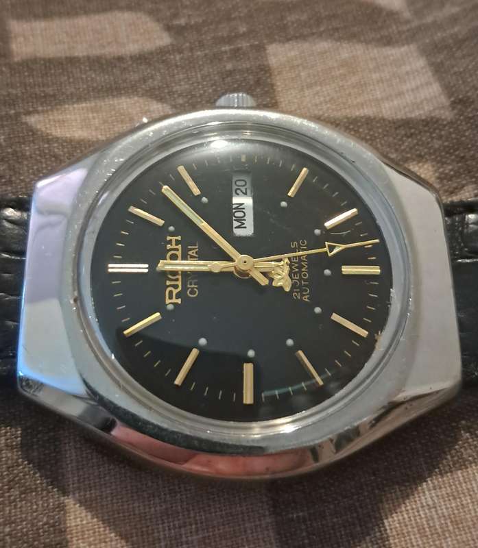 Vintage Ricoh Automatic Day/Date Mechanical Watch