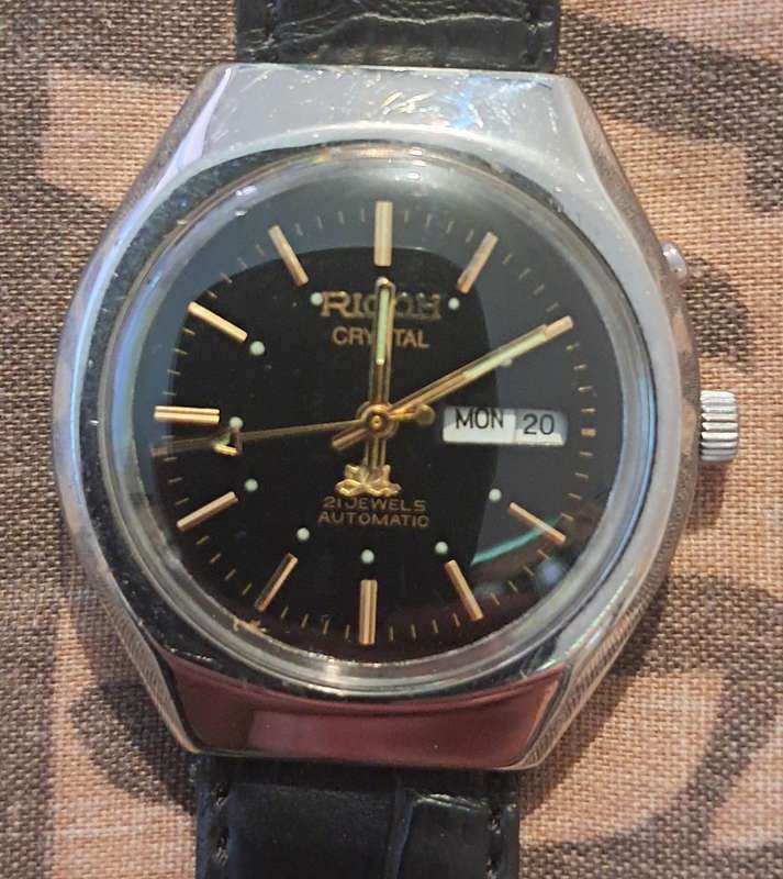 Vintage Ricoh Automatic Day/Date Mechanical Watch