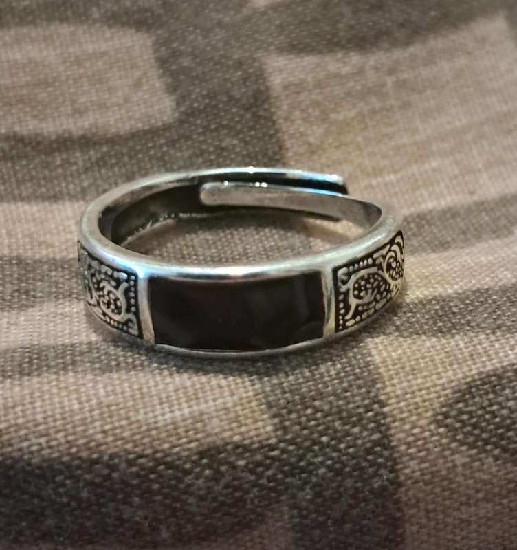 Silver Plated Adjustable Ring