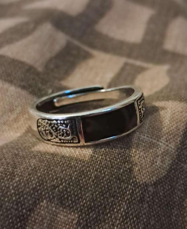 Silver Plated Adjustable Ring