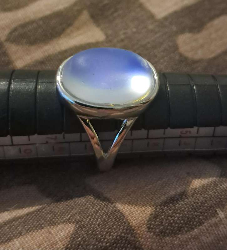 Synthetic Zirconia Size 7 Ring