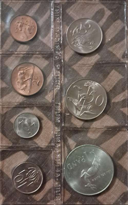1968 Uncirculated Mint Pack Silver 1 Rand
