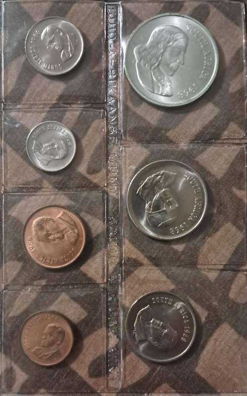 1968 Uncirculated Mint Pack Silver 1 Rand