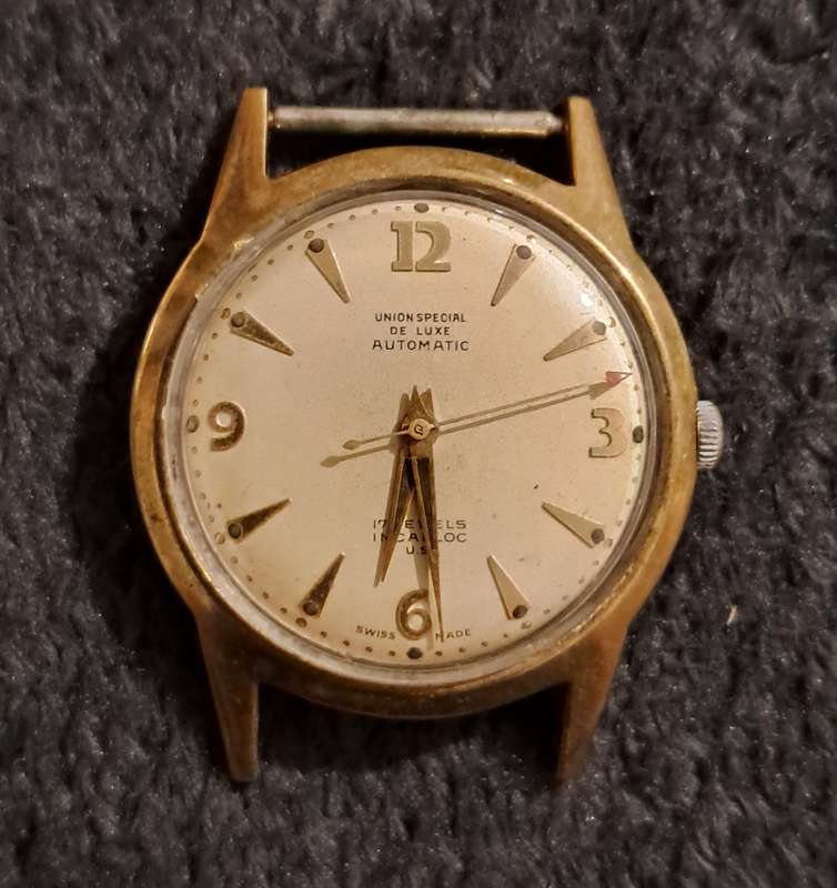 Rare Union Special Deluxe Automatic Mechanical Watch