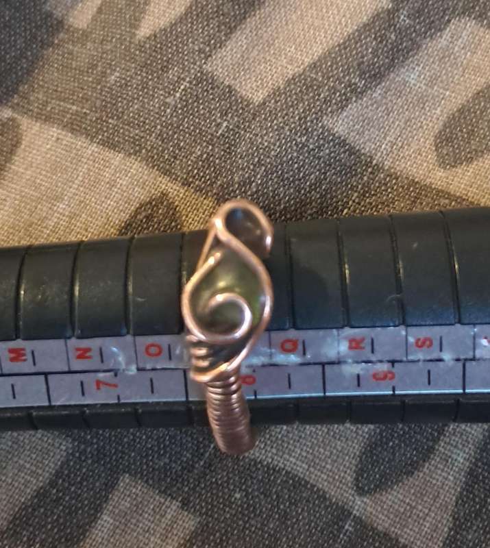 Hand made Copper Wire Ring