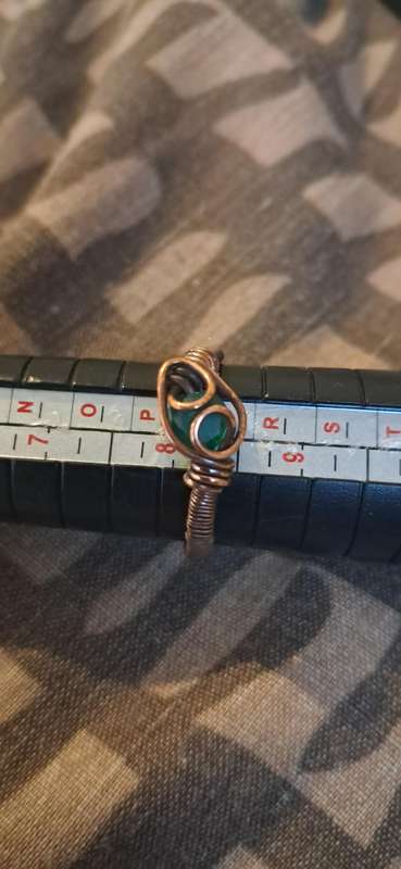 Hand Made Copper Wire Ring