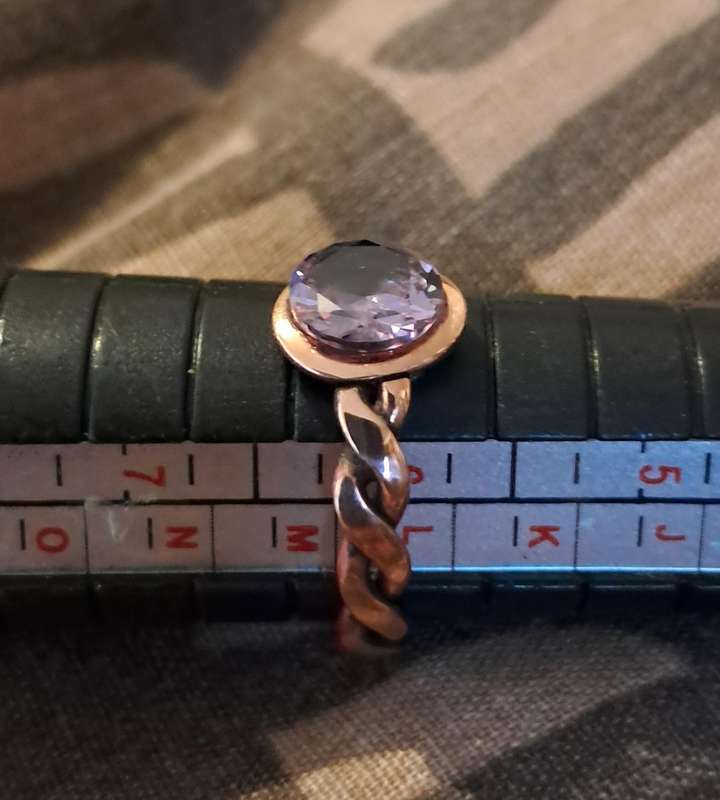 Handmade Copper Ring Size 7