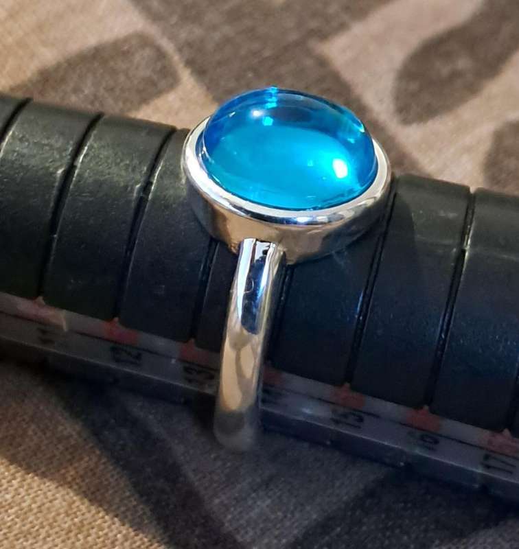 Adjustable Silver Plated Ring