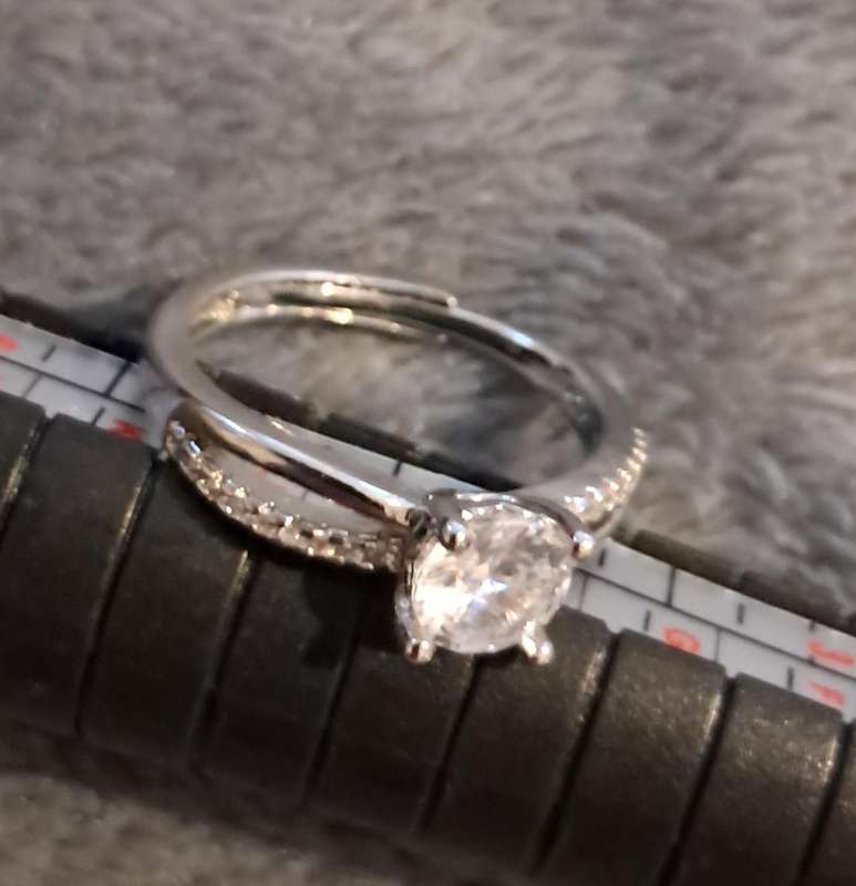 Silver Plated Adjustable Ring