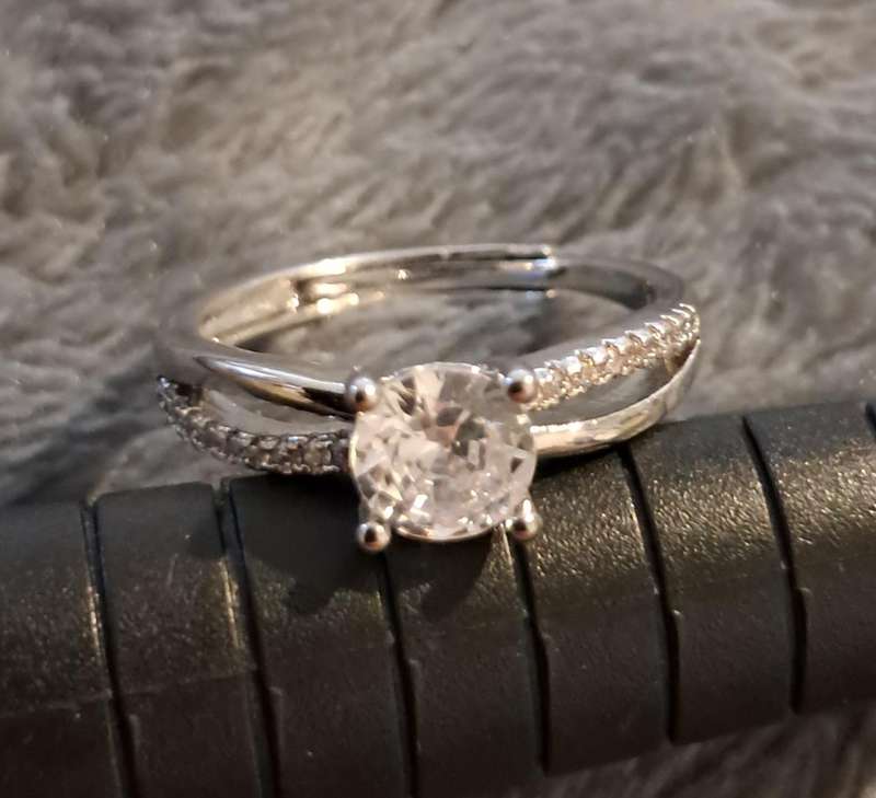 Silver Plated Adjustable Ring