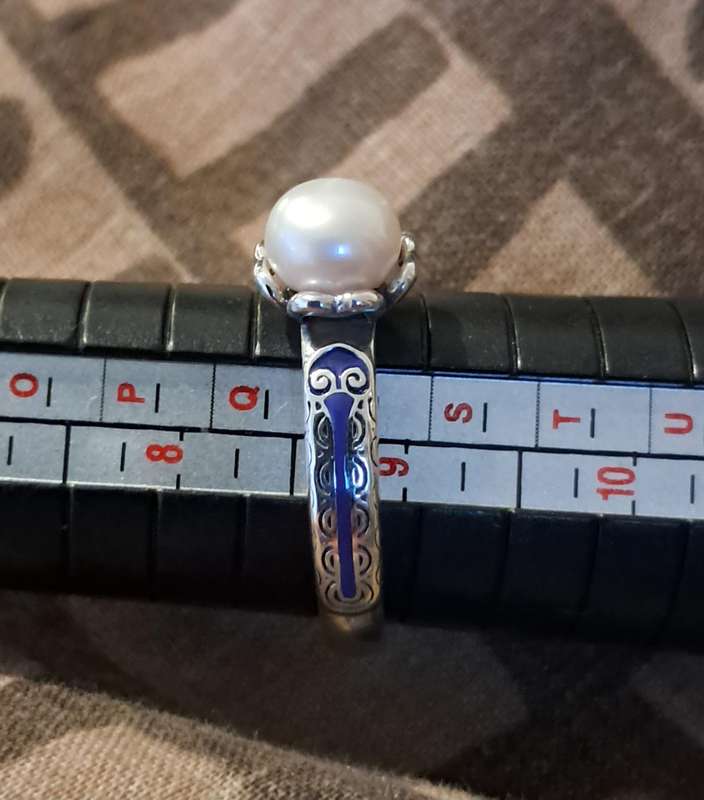 Sterling Silver Adjustable Ring