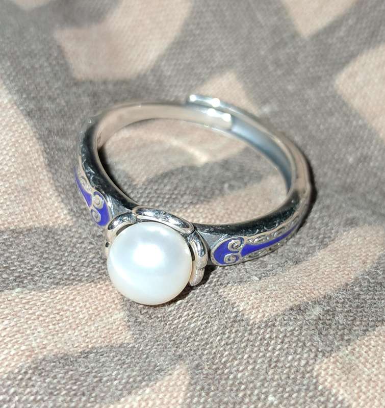 Sterling Silver Adjustable Ring