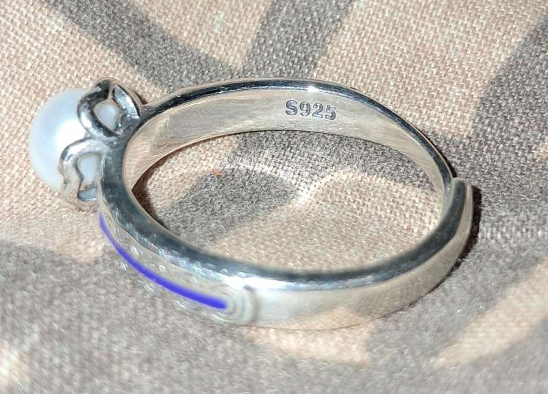 Sterling Silver Adjustable Ring