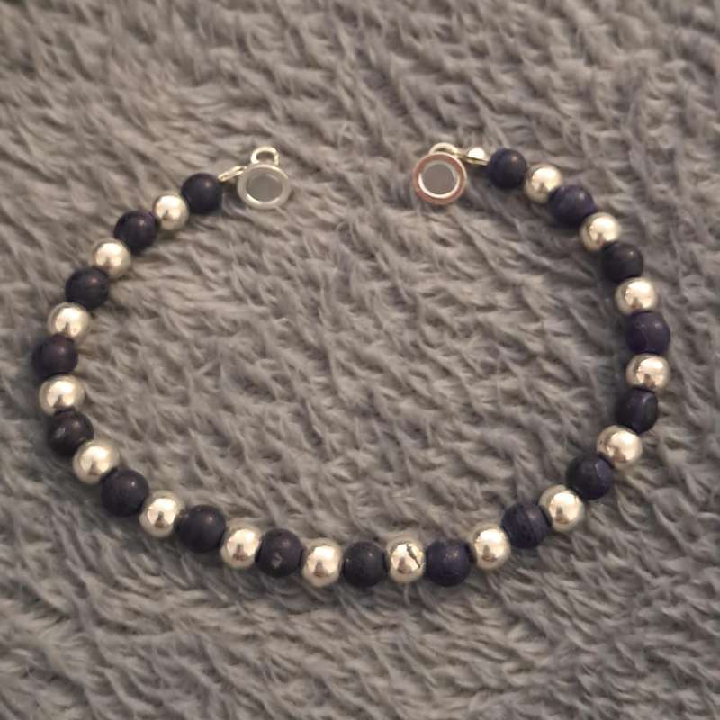 Handmade Beaded Bracelet Magnetic Clasp