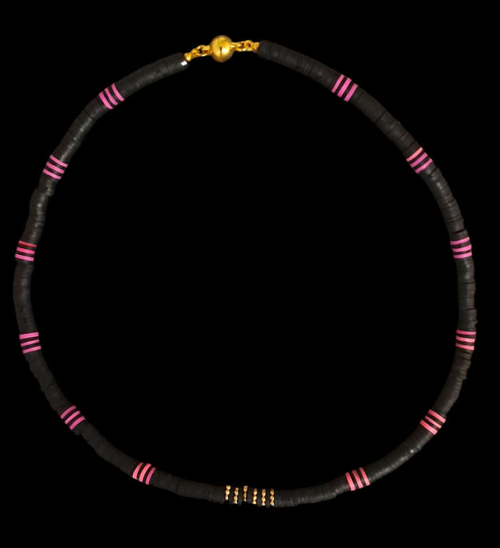 Hand Made Beaded Neclace with Magnetic Clasp