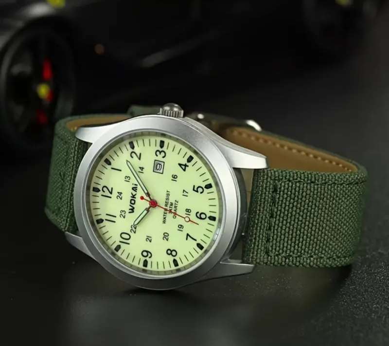 Wokai mens calendar watch