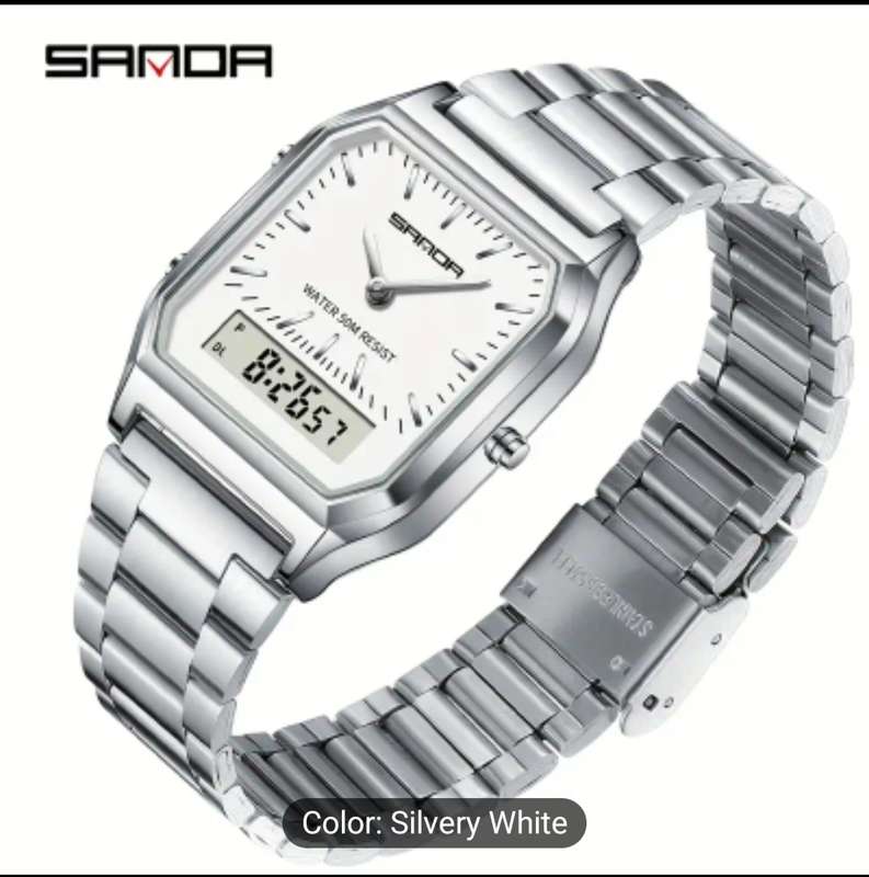 Sanoa Alarm Stopwatch calendar watch
