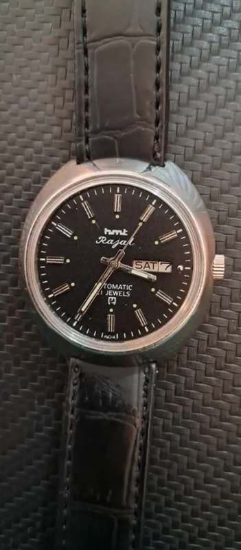 Vintage HMT Rajal 6501 Automatic Calender Watch