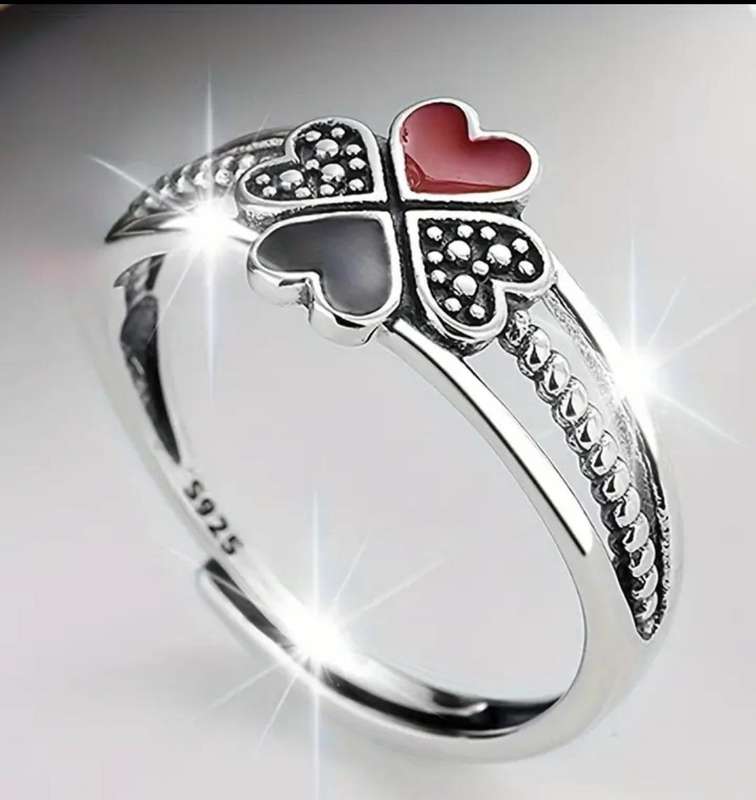 Adjustable Sterling Silver Ring