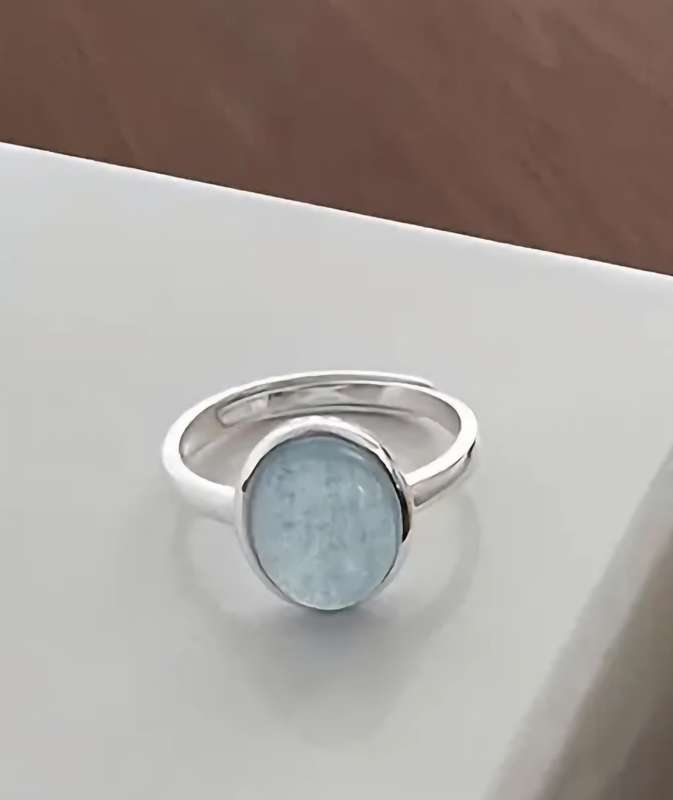 Moonstone Adjustable Ring