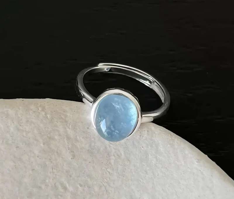 Moonstone Adjustable Ring