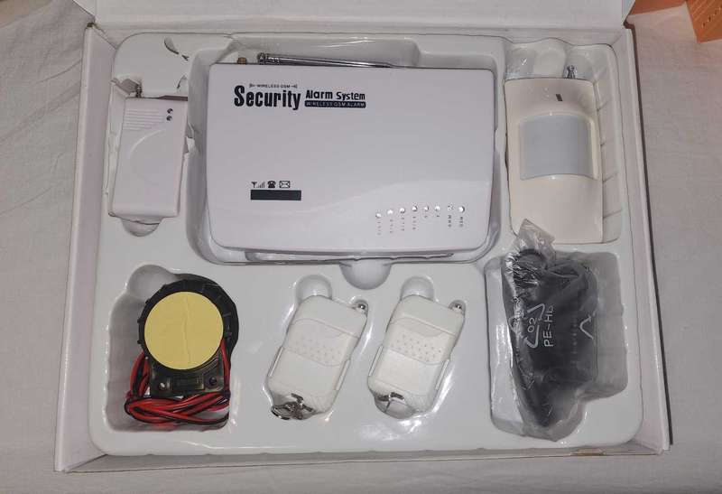 Alarm System with  2 Extra Eyes