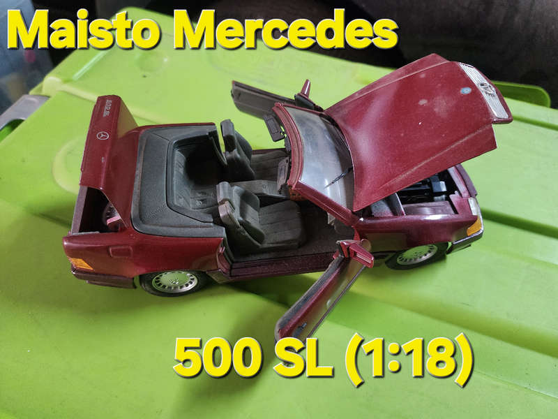 Mercedes Benz SL 500 (1:18) Maisto