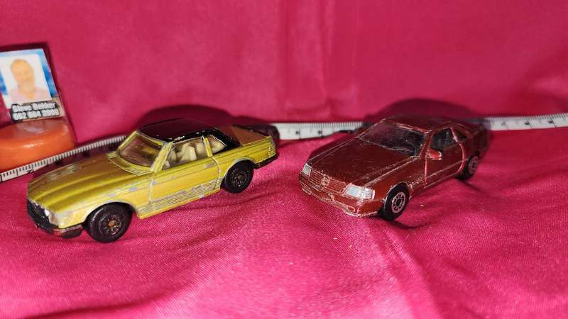 2 x Mercedes Benz Toys