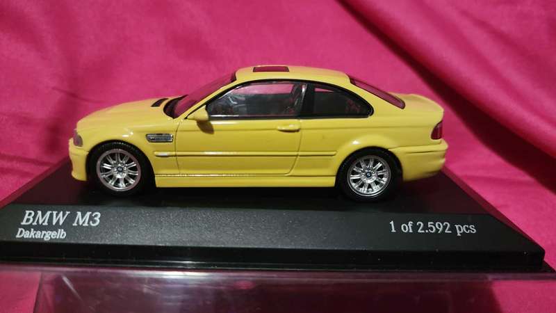BMW M3..... "WoW" by Minichamps