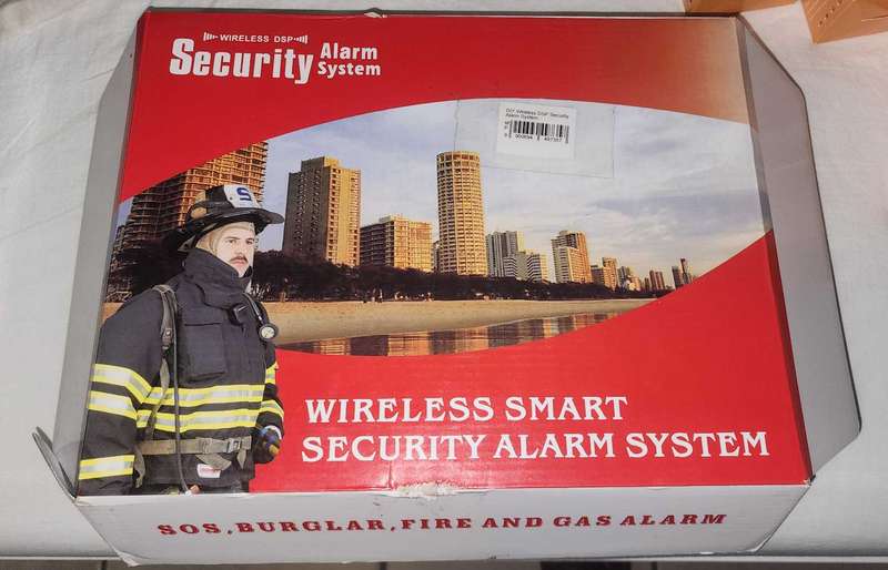 Alarm System with  2 Extra Eyes