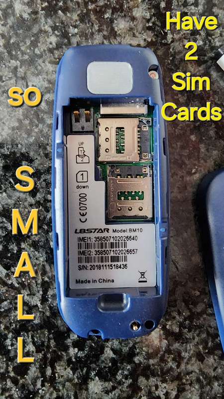 Miniature Operating Cellphone by L8Star (Due Sim)